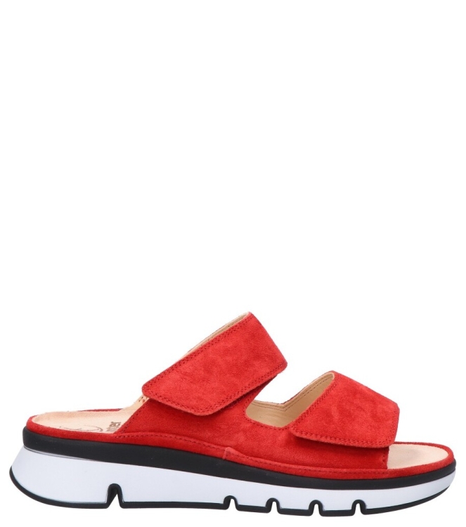 Ganter slipper <span>200652 4100 Gianna</span> 200652 4100 Gianna rood - www.bremmerschoenen.nl - Bremmer Schoenen