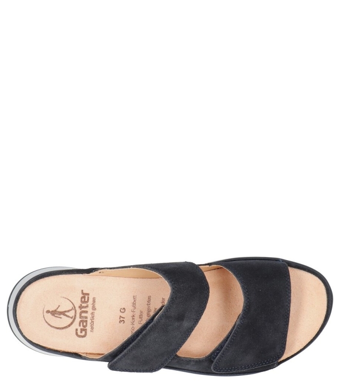 Ganter slipper <span>200662 3500 Gianna</span> 200662 3500 Gianna blauw - www.bremmerschoenen.nl - Bremmer Schoenen