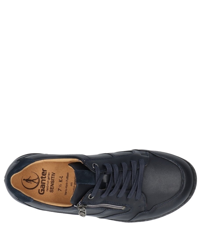 Ganter sneaker <span>259811 3000 Karl-Ludwig</span> 259811 3000 Karl-Ludwig blauw - www.bremmerschoenen.nl - Bremmer Schoenen
