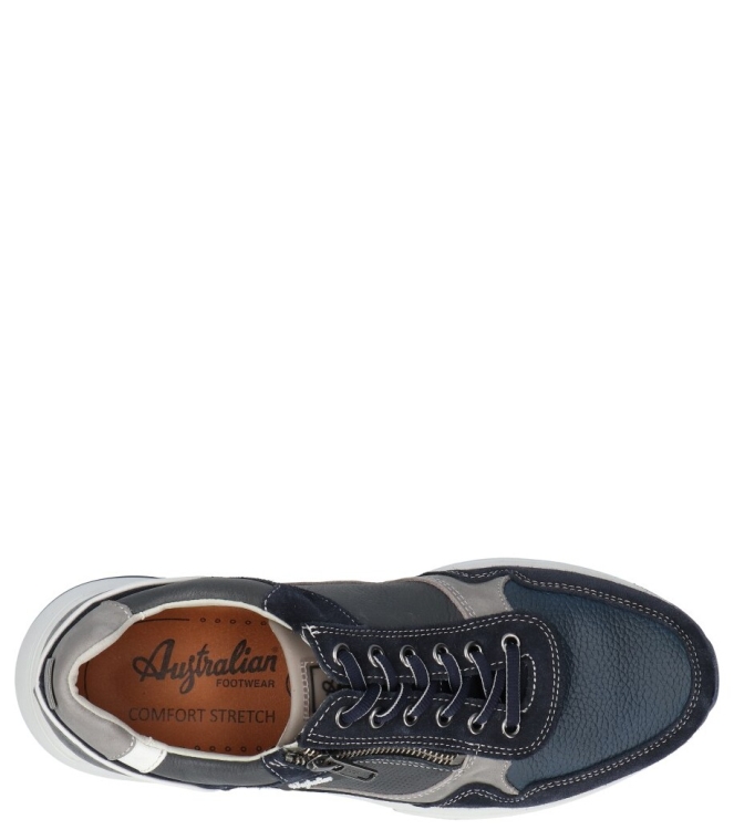 Australian sneaker <span>15.1682.02 S02 Connery K blue</span> 15.1682.02 S02 Connery K blue blauw - www.bremmerschoenen.nl - Bremmer Schoenen