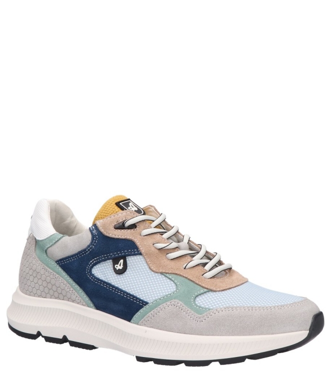 Australian sneaker <span>15.1717.01 SLH Cadiz H blue beige</span> 15.1717.01 SLH Cadiz H blue beige beige - www.bremmerschoenen.nl - Bremmer Schoenen