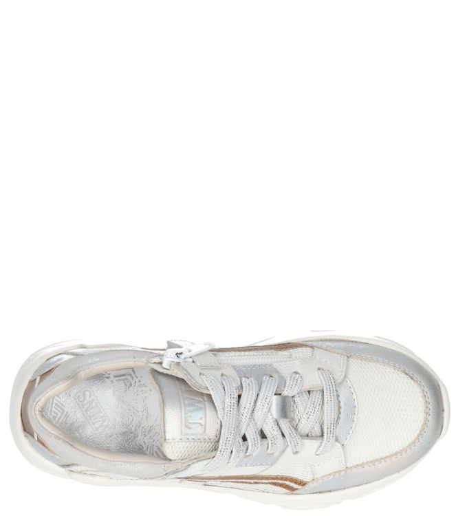 Twins sneaker <span>326000 991 Rose Ritel</span> 326000 991 Rose Ritel zilver - www.bremmerschoenen.nl - Bremmer Schoenen