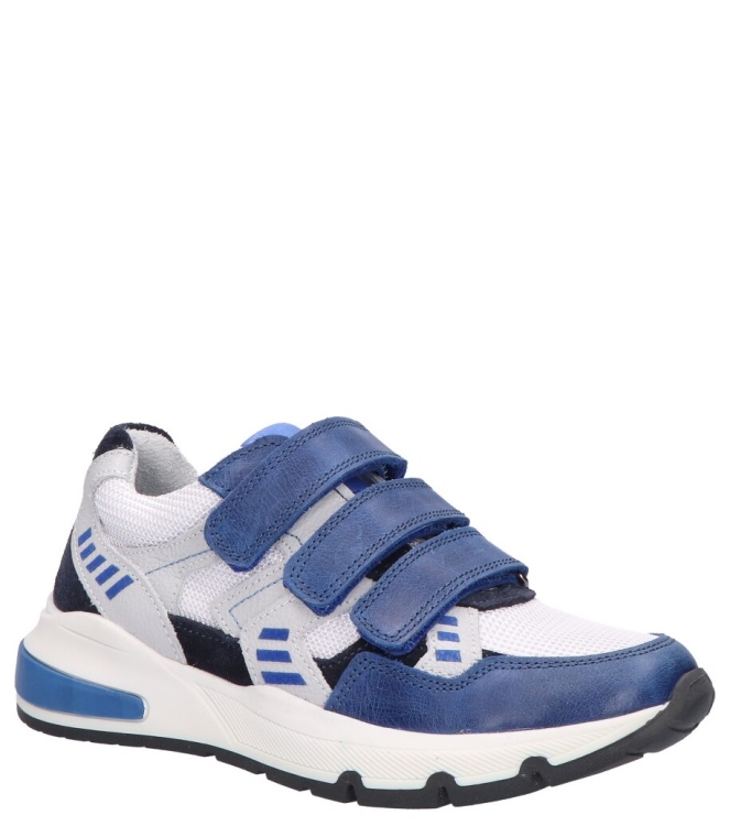 Track Style klittenbandschoen <span>326357 523 Silas Splin</span> 326357 523 Silas Splin blauw - www.bremmerschoenen.nl - Bremmer Schoenen