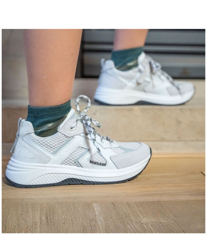 Track Style sneaker <span>326355 500 Evan Engel</span> 326355 500 Evan Engel wit - www.bremmerschoenen.nl - Bremmer Schoenen