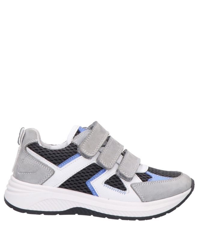 Track Style klittenbandschoen <span>326354 182 Emiel Engel</span> 326354 182 Emiel Engel grijs - www.bremmerschoenen.nl - Bremmer Schoenen