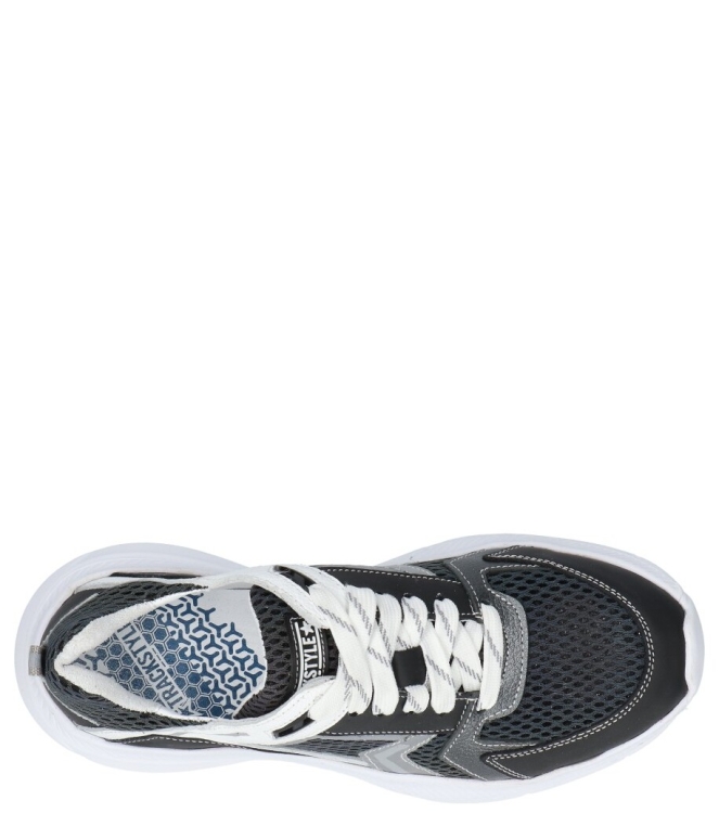 Track Style sneaker <span>326401 589 Vigo Vos</span> 326401 589 Vigo Vos zwart - www.bremmerschoenen.nl - Bremmer Schoenen