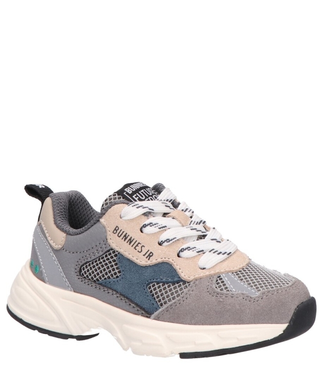 Bunnies JR sneaker <span>226060 484 Daan Dash</span> 226060 484 Daan Dash grijs - www.bremmerschoenen.nl - Bremmer Schoenen