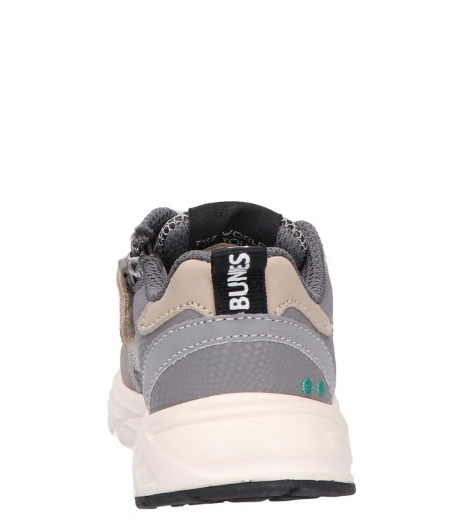 Bunnies JR sneaker <span>226060 484 Daan Dash</span> 226060 484 Daan Dash grijs - www.bremmerschoenen.nl - Bremmer Schoenen