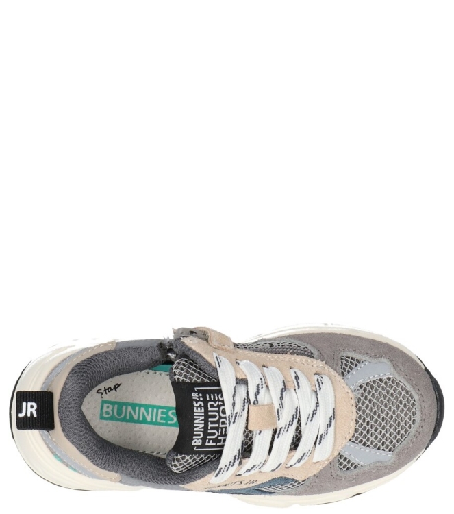 Bunnies JR sneaker <span>226060 484 Daan Dash</span> 226060 484 Daan Dash grijs - www.bremmerschoenen.nl - Bremmer Schoenen