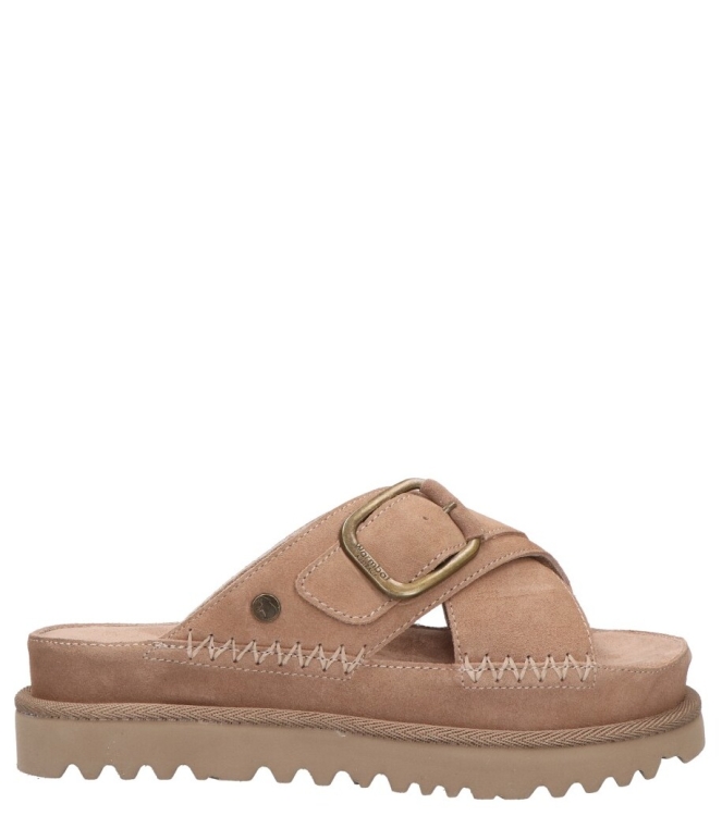 Warmbat slipper <span>34WND311051-61 Wondal</span> 34WND311051-61 Wondal beige - www.bremmerschoenen.nl - Bremmer Schoenen