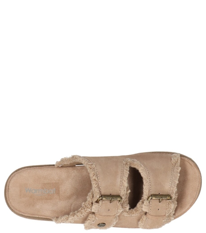 Warmbat slipper <span>33DST311051-61 Dysart</span> 33DST311051-61 Dysart beige - www.bremmerschoenen.nl - Bremmer Schoenen