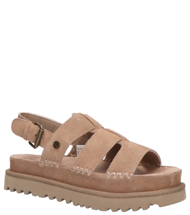 Warmbat sandaal <span>36WNL311051-61 Wenlock</span> 36WNL311051-61 Wenlock beige - www.bremmerschoenen.nl - Bremmer Schoenen