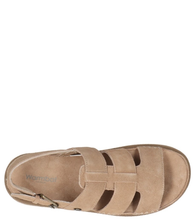 Warmbat sandaal <span>36WNL311051-61 Wenlock</span> 36WNL311051-61 Wenlock beige - www.bremmerschoenen.nl - Bremmer Schoenen