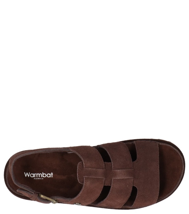 Warmbat sandaal <span>36WNL311065-61 Wenlock</span> 36WNL311065-61 Wenlock bruin - www.bremmerschoenen.nl - Bremmer Schoenen