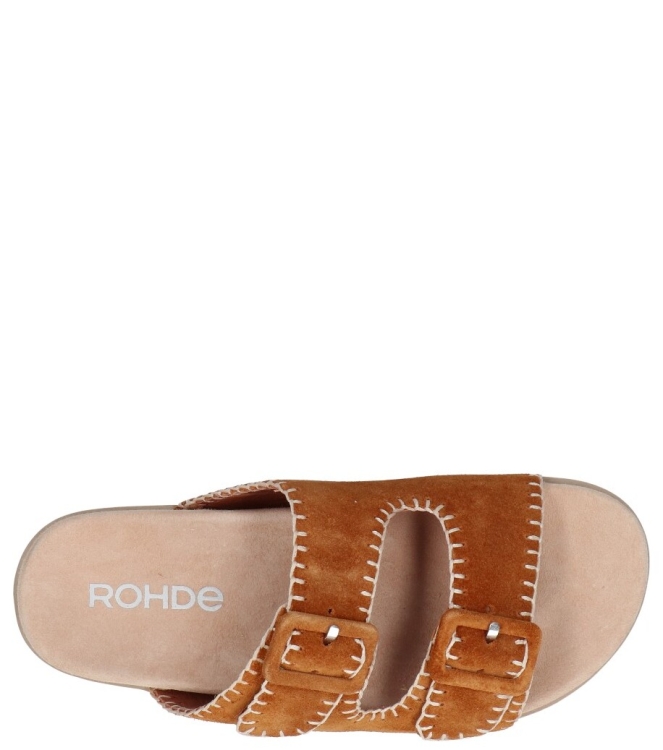 Rohde slipper <span>6316 76</span> 6316 76 cognac - www.bremmerschoenen.nl - Bremmer Schoenen