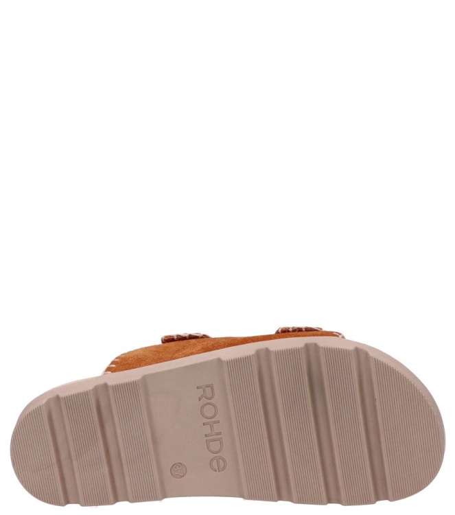 Rohde slipper <span>6316 76</span> 6316 76 cognac - www.bremmerschoenen.nl - Bremmer Schoenen