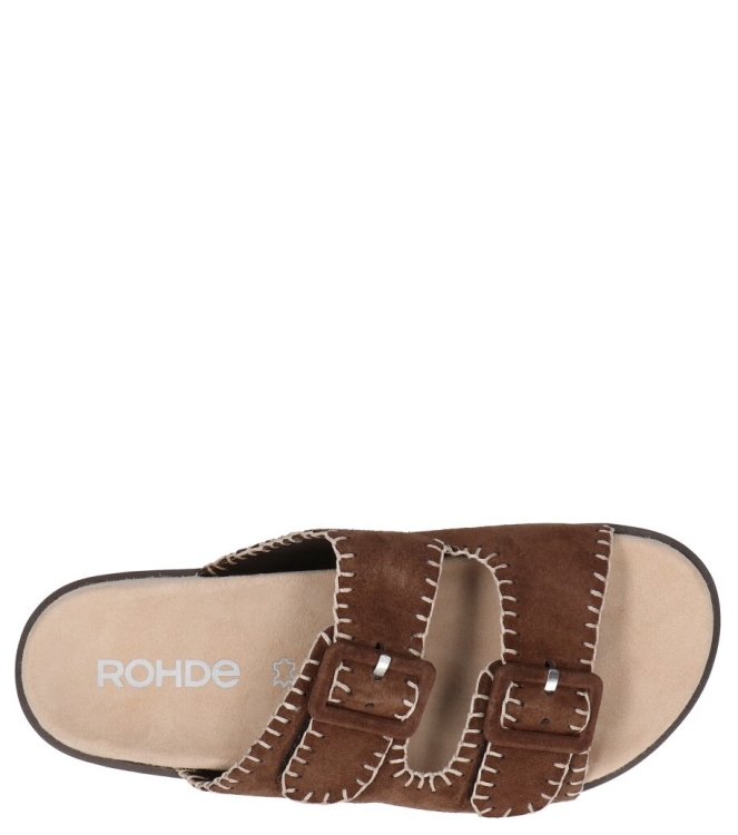 Rohde slipper <span>6316 72</span> 6316 72 bruin - www.bremmerschoenen.nl - Bremmer Schoenen
