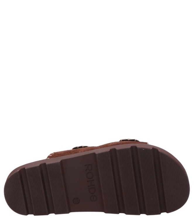 Rohde slipper <span>6316 72</span> 6316 72 bruin - www.bremmerschoenen.nl - Bremmer Schoenen