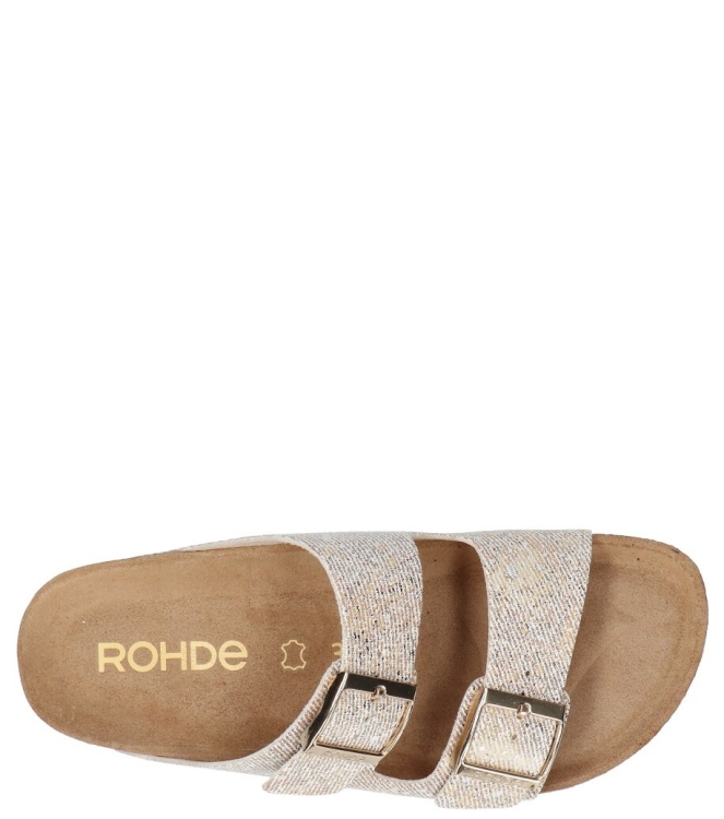 Rohde slipper <span>5641 14</span> 5641 14 goud - www.bremmerschoenen.nl - Bremmer Schoenen