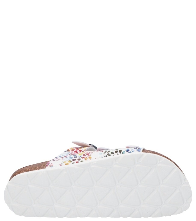 Rohde Rohde slipper <span>5620 08</span> 08 weiss bunt Rohde slipper <span>5620 08</span> 5620 08 meerkleurig - www.bremmerschoenen.nl - Bremmer Schoenen