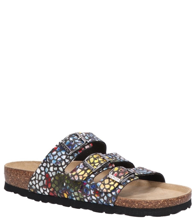 Rohde slipper <span>5620 98</span> 5620 98 meerkleurig - www.bremmerschoenen.nl - Bremmer Schoenen