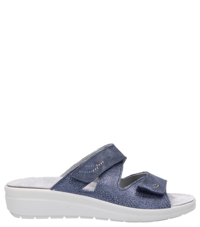 Rohde slipper <span>5729 56</span> 5729 56 blauw - www.bremmerschoenen.nl - Bremmer Schoenen