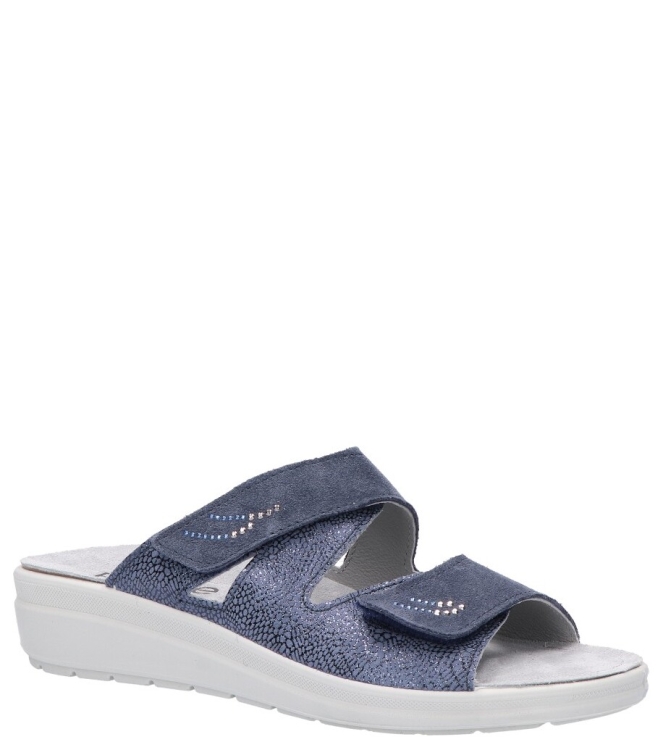 Rohde slipper <span>5729 56</span> 5729 56 blauw - www.bremmerschoenen.nl - Bremmer Schoenen