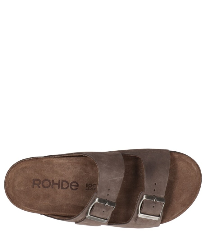 Rohde slipper <span>6703 71</span> 6703 71 bruin - www.bremmerschoenen.nl - Bremmer Schoenen