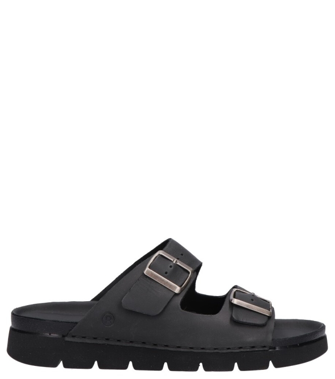 Rohde slipper <span>6703 90</span> 6703 90 zwart - www.bremmerschoenen.nl - Bremmer Schoenen