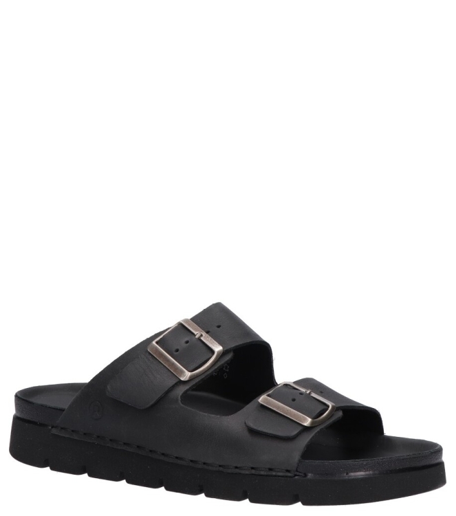 Rohde slipper <span>6703 90</span> 6703 90 zwart - www.bremmerschoenen.nl - Bremmer Schoenen