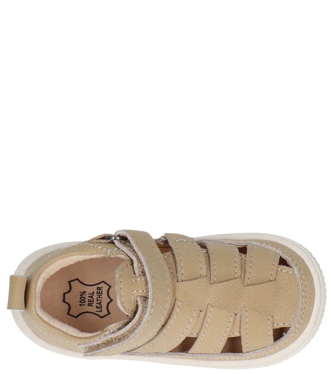 Shoesme sandaal <span>BN25S016-B</span> BN25S016-B beige - www.bremmerschoenen.nl - Bremmer Schoenen