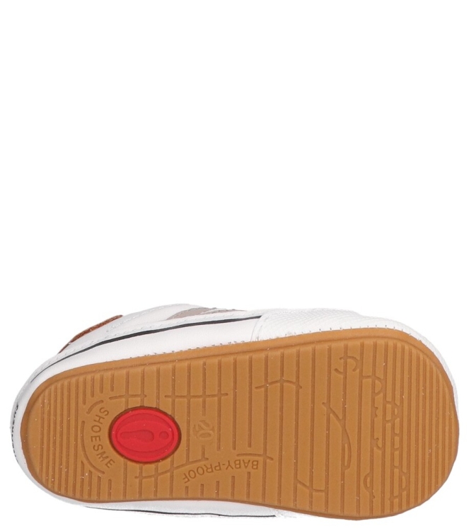 Shoesme Shoesme babyschoen <span>BP26S021-D</span> white taupe Shoesme babyschoen <span>BP26S021-D</span> BP26S021-D wit - www.bremmerschoenen.nl - Bremmer Schoenen