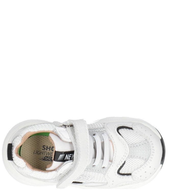 Shoesme Shoesme sneaker <span>BL-26S001-B</span> white black Shoesme sneaker <span>BL-26S001-B</span> BL-26S001-B wit - www.bremmerschoenen.nl - Bremmer Schoenen