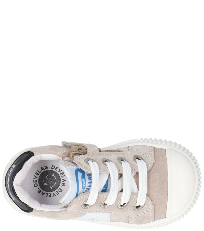 Develab sneaker <span>45401 233</span> 45401 233 beige - www.bremmerschoenen.nl - Bremmer Schoenen