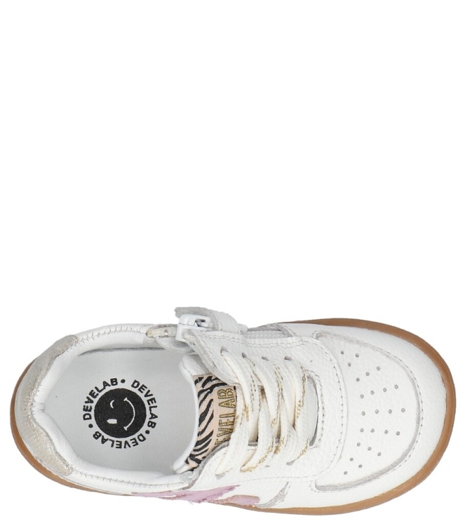 Develab Develab sneaker <span>44430 192</span> 192 White Combi Nappa Develab sneaker <span>44430 192</span> 44430 192 wit - www.bremmerschoenen.nl - Bremmer Schoenen