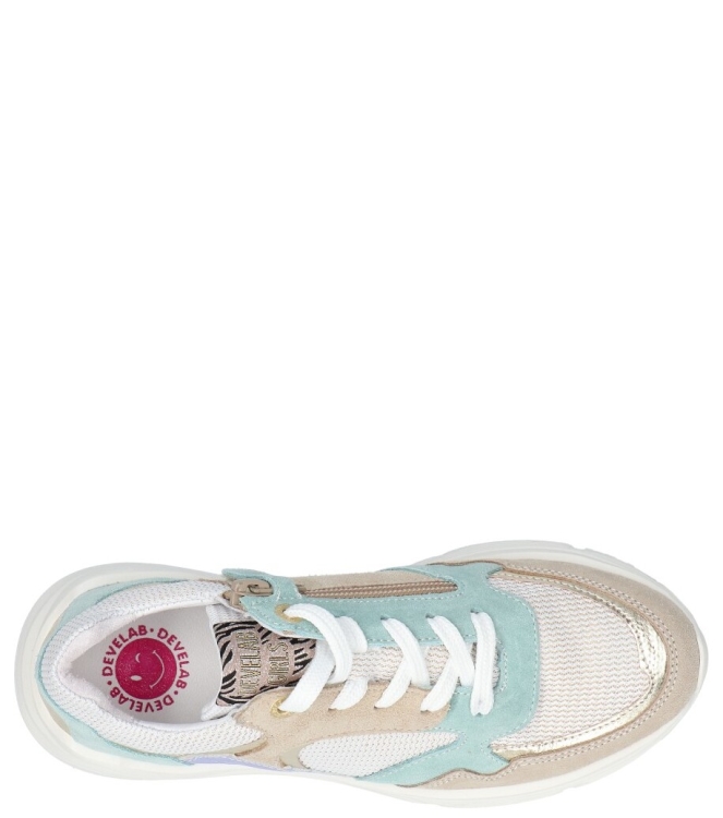 Develab sneaker <span>47154 293</span> 47154 293 beige - www.bremmerschoenen.nl - Bremmer Schoenen