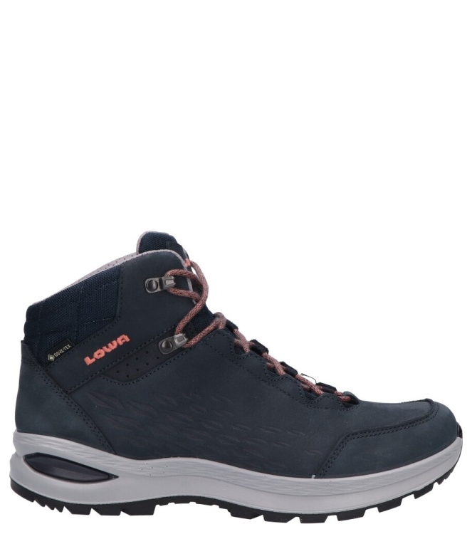Lowa wandelschoen <span>LM521815-6912 Locarno II GTX Qc Ws</span> LM521815-6912 Locarno II GTX Qc Ws blauw - www.bremmerschoenen.nl - Bremmer Schoenen