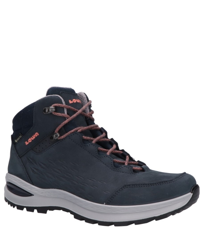 Lowa wandelschoen <span>LM521815-6912 Locarno II GTX Qc Ws</span> LM521815-6912 Locarno II GTX Qc Ws blauw - www.bremmerschoenen.nl - Bremmer Schoenen