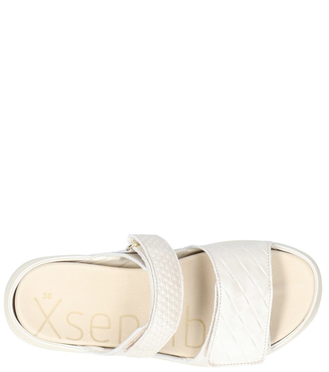 Xsensible Xsensible slipper <span>30709.5 175 Tobago G-H</span> 175 Soft Pearl Xsensible slipper <span>30709.5 175 Tobago G-H</span> 30709.5 175 Tobago G-H wit - www.bremmerschoenen.nl - Bremmer Schoenen