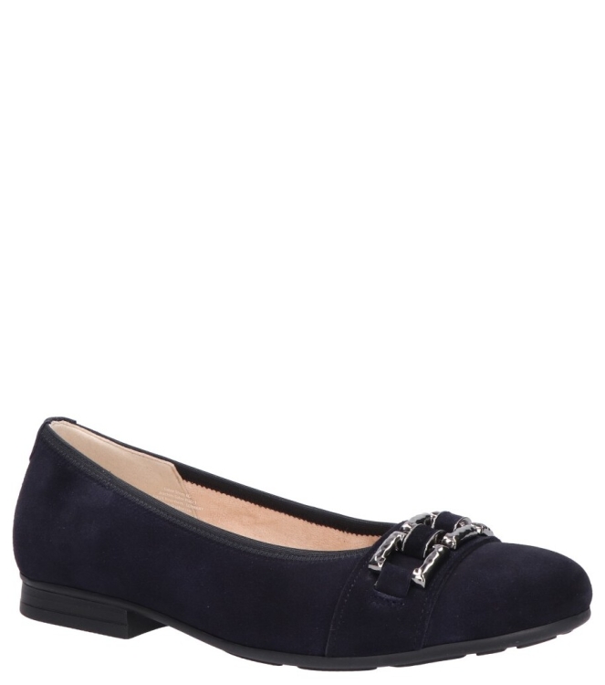 Gabor ballerina <span>82.465.46</span> 82.465.46 blauw - www.bremmerschoenen.nl - Bremmer Schoenen