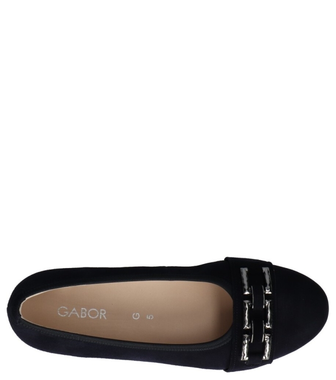 Gabor ballerina <span>82.465.46</span> 82.465.46 blauw - www.bremmerschoenen.nl - Bremmer Schoenen