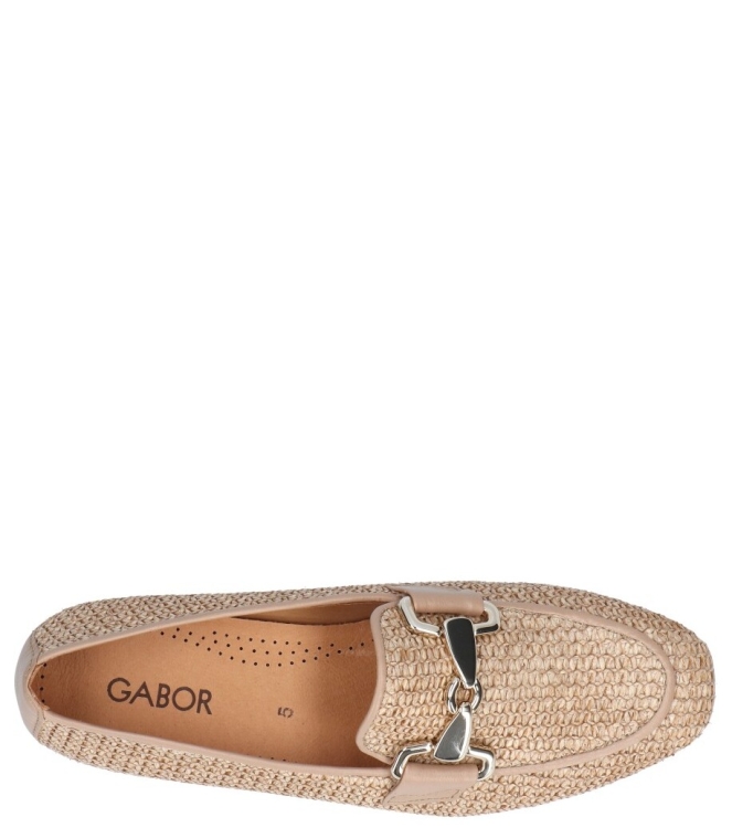 Gabor instapper <span>85.214.44</span> 85.214.44 beige - www.bremmerschoenen.nl - Bremmer Schoenen