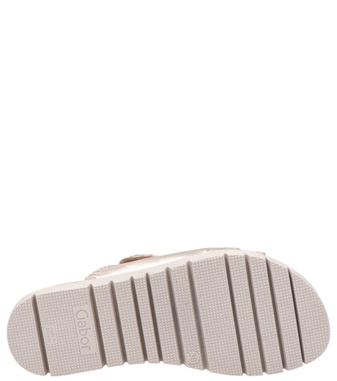 Gabor slipper <span>83.741.62</span> 83.741.62 goud - www.bremmerschoenen.nl - Bremmer Schoenen