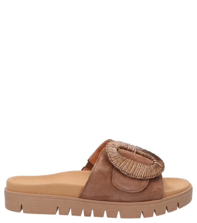 Gabor Gabor slipper <span>83.742.14</span> 14 peanut Gabor slipper <span>83.742.14</span> 83.742.14 beige - www.bremmerschoenen.nl - Bremmer Schoenen