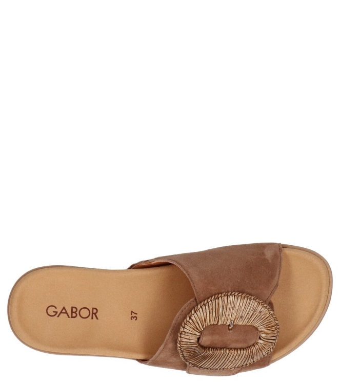 Gabor Gabor slipper <span>83.742.14</span> 14 peanut Gabor slipper <span>83.742.14</span> 83.742.14 beige - www.bremmerschoenen.nl - Bremmer Schoenen