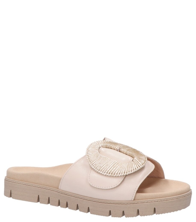Gabor slipper <span>83.742.22</span> 83.742.22 beige - www.bremmerschoenen.nl - Bremmer Schoenen