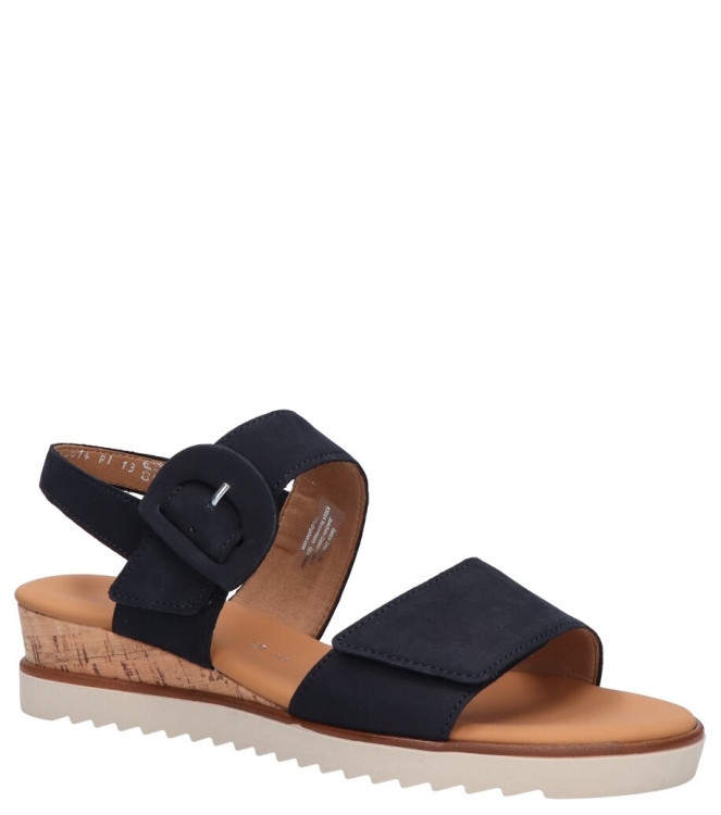 Gabor sandaal <span>82.752.36</span> 82.752.36 blauw - www.bremmerschoenen.nl - Bremmer Schoenen