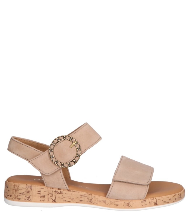 Gabor sandaal <span>82.734.30</span> 82.734.30 beige - www.bremmerschoenen.nl - Bremmer Schoenen