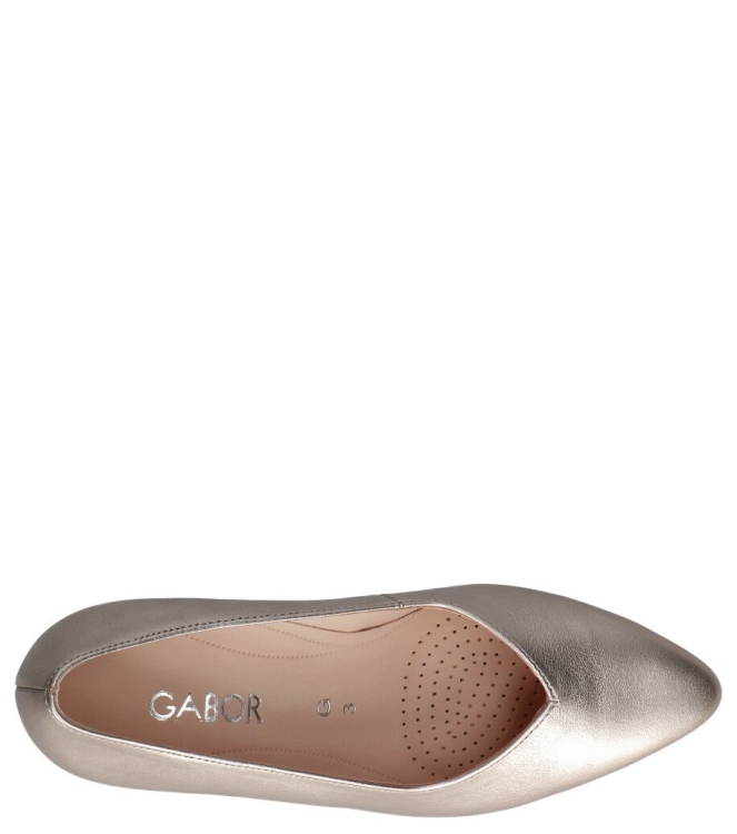 Gabor pump <span>82.152.82</span> 82.152.82 goud - www.bremmerschoenen.nl - Bremmer Schoenen