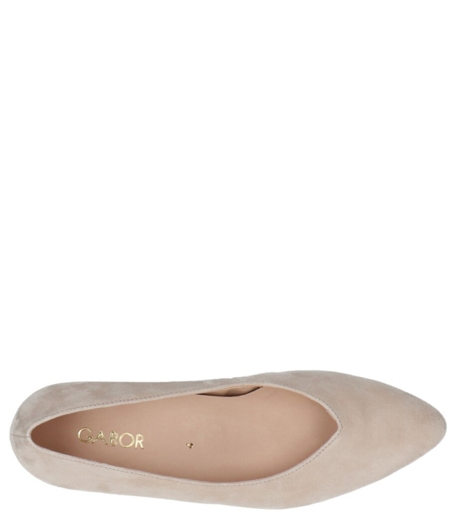 Gabor pump <span>81.431.12</span> 81.431.12 beige - www.bremmerschoenen.nl - Bremmer Schoenen